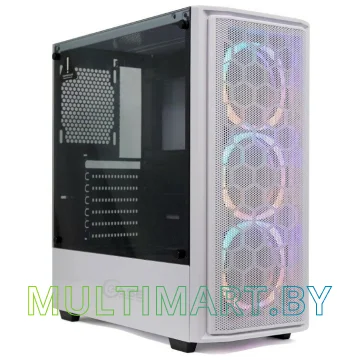 Корпус Powercase Alisio Mesh M3 White ARGB (CASMW-A3)